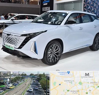 نمایشگاه ماشین چینی در جنوب تهران 