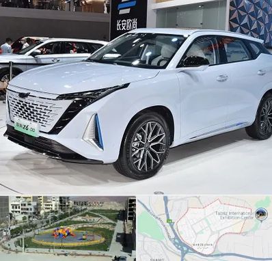 نمایشگاه ماشین چینی در مرزداران تبریز