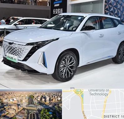 نمایشگاه ماشین چینی در استاد معین 