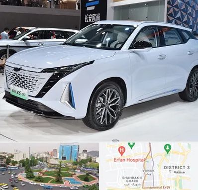 نمایشگاه ماشین چینی در ونک 