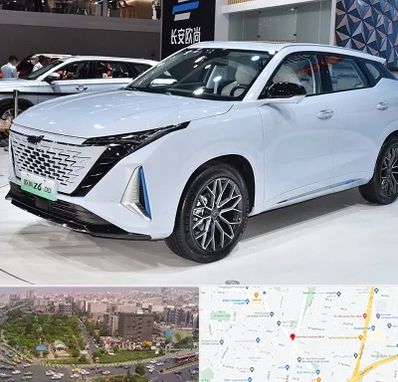 نمایشگاه ماشین چینی در آیت الله کاشانی 