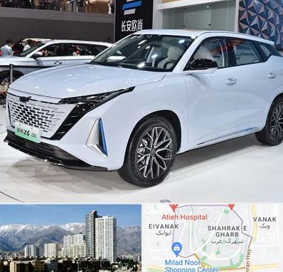 نمایشگاه ماشین چینی در شهرک غرب 