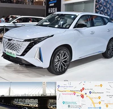 نمایشگاه ماشین چینی در پارک وی 