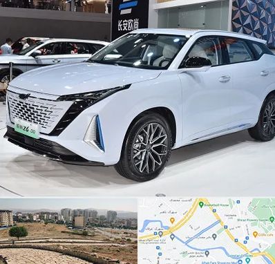 نمایشگاه ماشین چینی در کوی وحدت شیراز