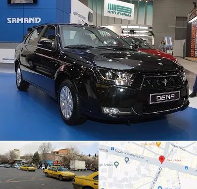 نمایشگاه ماشین ایرانی در شهناز تبریز