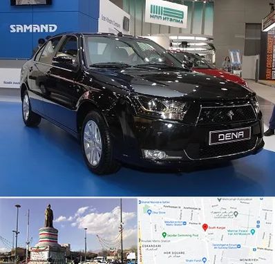 نمایشگاه ماشین ایرانی در کارگر جنوبی 