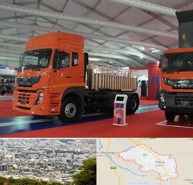 نمایشگاه ماشین سنگین در یاسوج