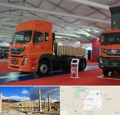 نمایشگاه ماشین سنگین در مرودشت