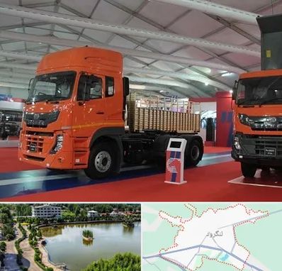 نمایشگاه ماشین سنگین در لنگرود