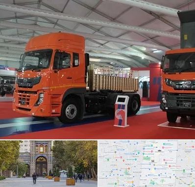 نمایشگاه ماشین سنگین در منطقه 12 تهران 