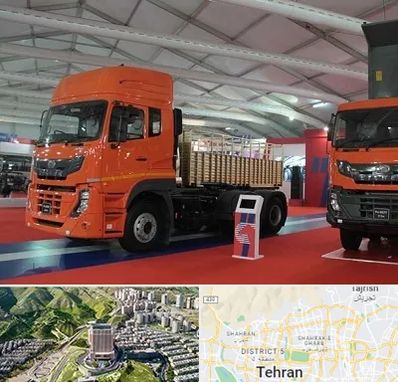 نمایشگاه ماشین سنگین در شمال تهران 