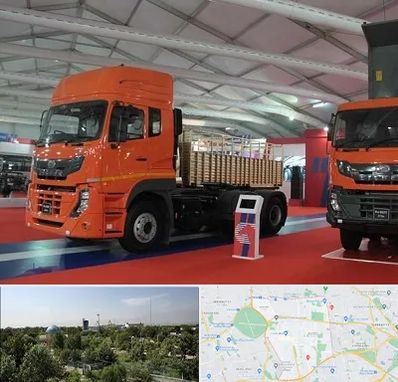 نمایشگاه ماشین سنگین در منطقه 16 تهران 