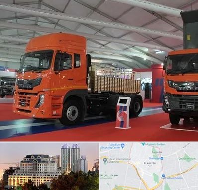 نمایشگاه ماشین سنگین در فرشته 