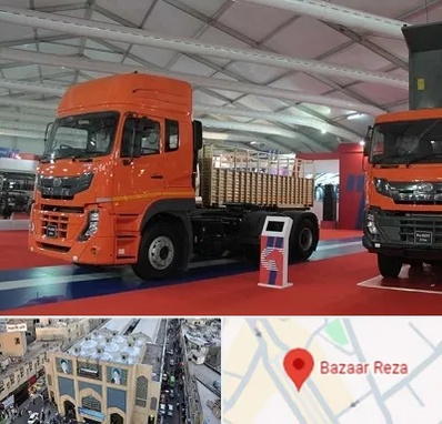 نمایشگاه ماشین سنگین در بازار رضا مشهد
