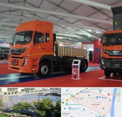 نمایشگاه ماشین سنگین در گلستان اهواز