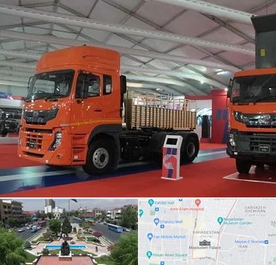 نمایشگاه ماشین سنگین در بهارستان 