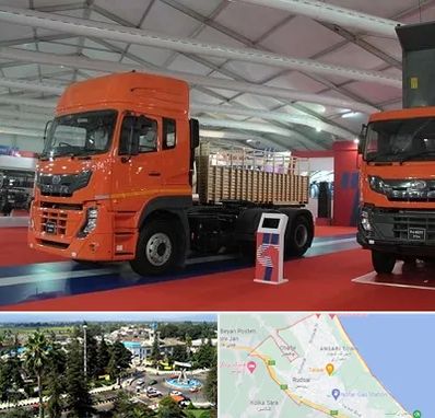 نمایشگاه ماشین سنگین در رودسر