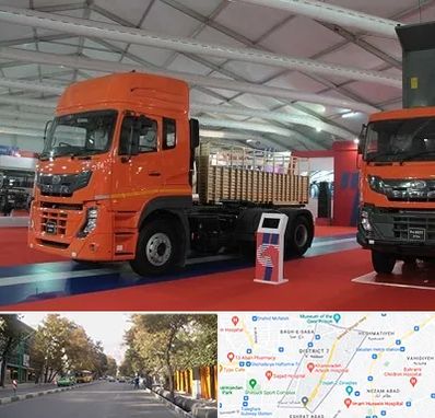 نمایشگاه ماشین سنگین در شریعتی 