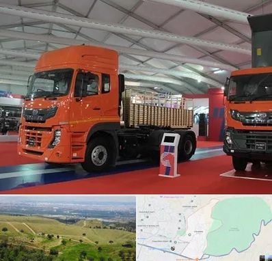 نمایشگاه ماشین سنگین در سوهانک