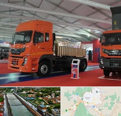 نمایشگاه ماشین سنگین در مراغه