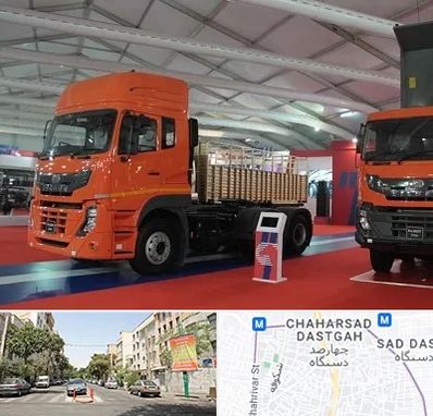 نمایشگاه ماشین سنگین در چهارصد دستگاه 