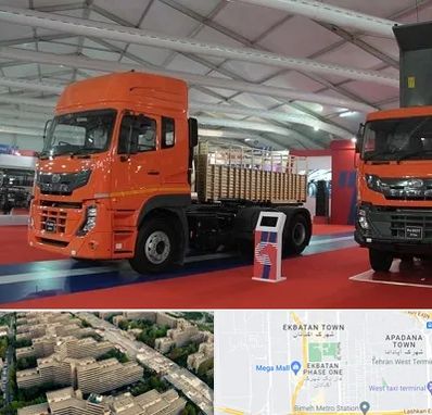 نمایشگاه ماشین سنگین در اکباتان 