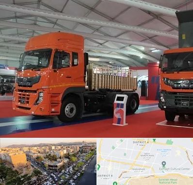 نمایشگاه ماشین سنگین در تهرانپارس 