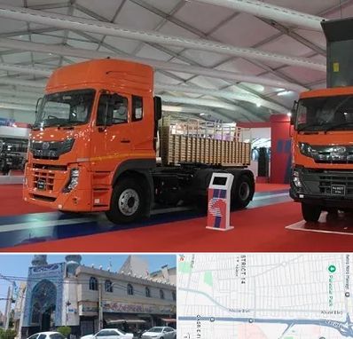 نمایشگاه ماشین سنگین در بلوار ابوذر