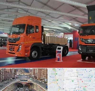 نمایشگاه ماشین سنگین در منطقه 10 تهران 