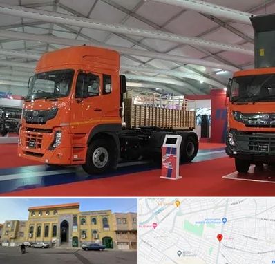 نمایشگاه ماشین سنگین در زنبیل آباد قم