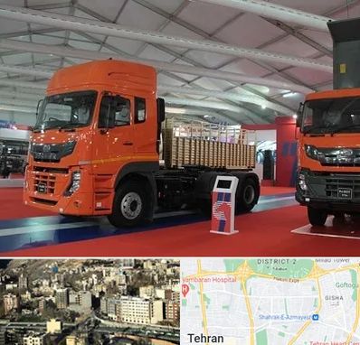 نمایشگاه ماشین سنگین در مرزداران 