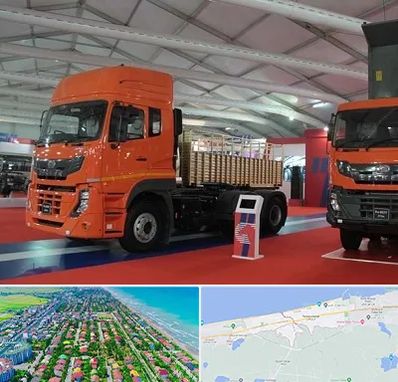 نمایشگاه ماشین سنگین در فریدونکنار