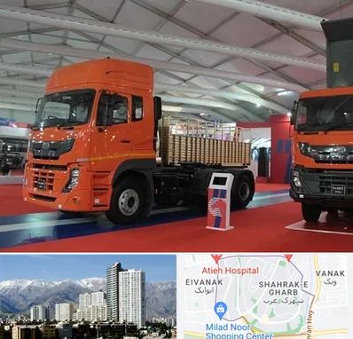 نمایشگاه ماشین سنگین در شهرک غرب 