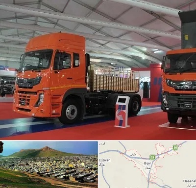 نمایشگاه ماشین سنگین در بیجار