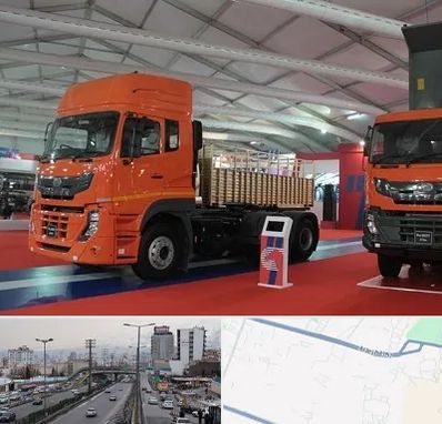 نمایشگاه ماشین سنگین در بلوار ارتش