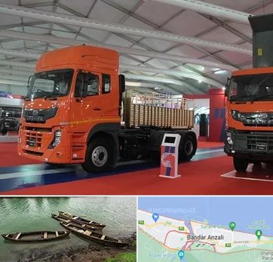 نمایشگاه ماشین سنگین در بندر انزلی