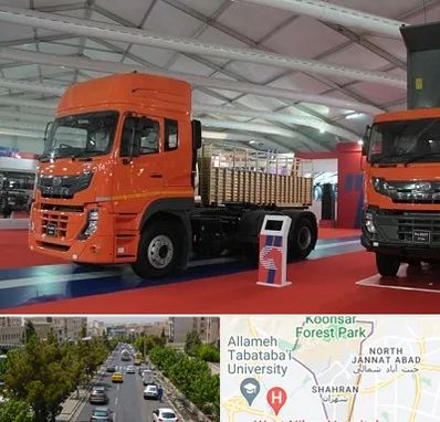 نمایشگاه ماشین سنگین در شهران 