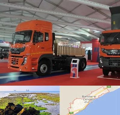 نمایشگاه ماشین سنگین در بندرلنگه