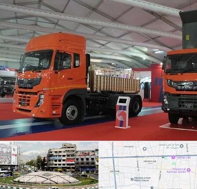 نمایشگاه ماشین سنگین در مرکز تهران