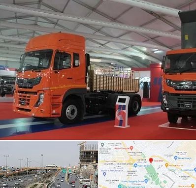 نمایشگاه ماشین سنگین در بلوار توس مشهد 