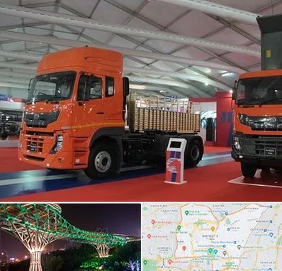 نمایشگاه ماشین سنگین در منطقه 3 تهران 