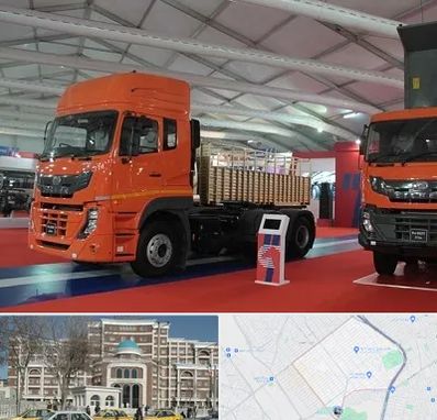 نمایشگاه ماشین سنگین در طلاب مشهد