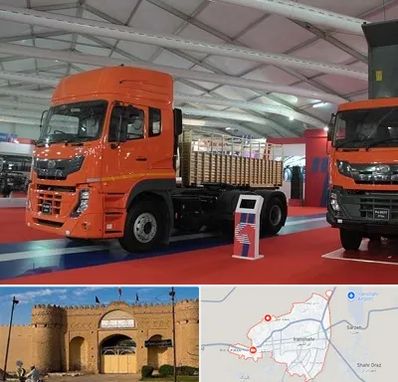 نمایشگاه ماشین سنگین در ایرانشهر