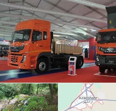 نمایشگاه ماشین سنگین در آزادشهر
