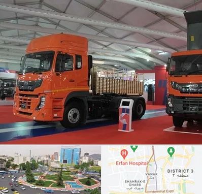 نمایشگاه ماشین سنگین در ونک 