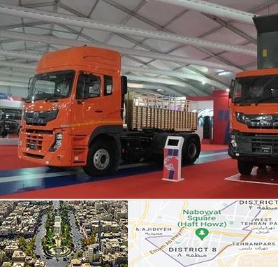 نمایشگاه ماشین سنگین در نارمک 