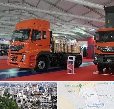 نمایشگاه ماشین سنگین در ولنجک 