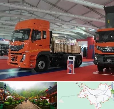 نمایشگاه ماشین سنگین در فومن