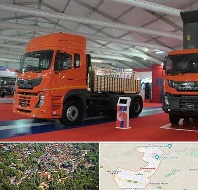 نمایشگاه ماشین سنگین در دماوند