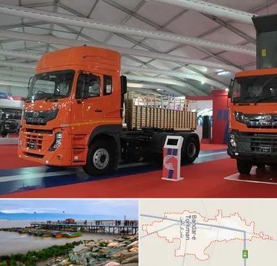 نمایشگاه ماشین سنگین در بندر ترکمن